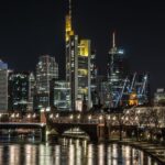 Frankfurt Germany skyline old town