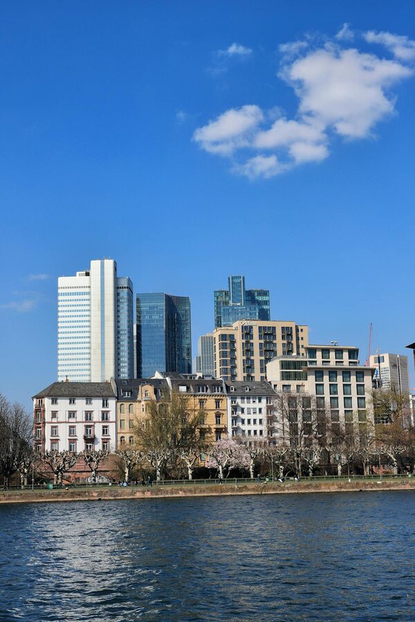 Frankfurt Main Tower view