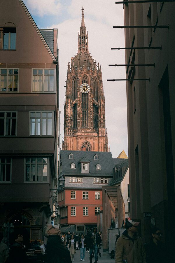 Frankfurt modern skyline