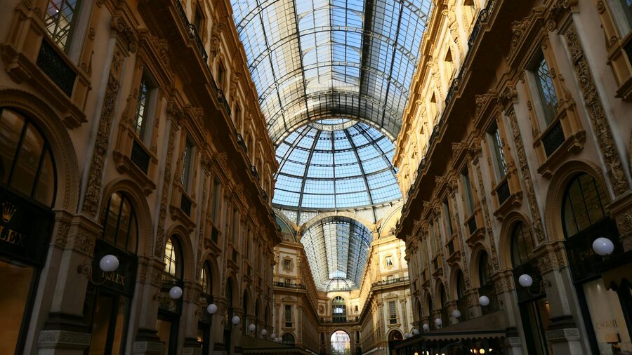 Galleria Vittorio Emanuele II in Milan