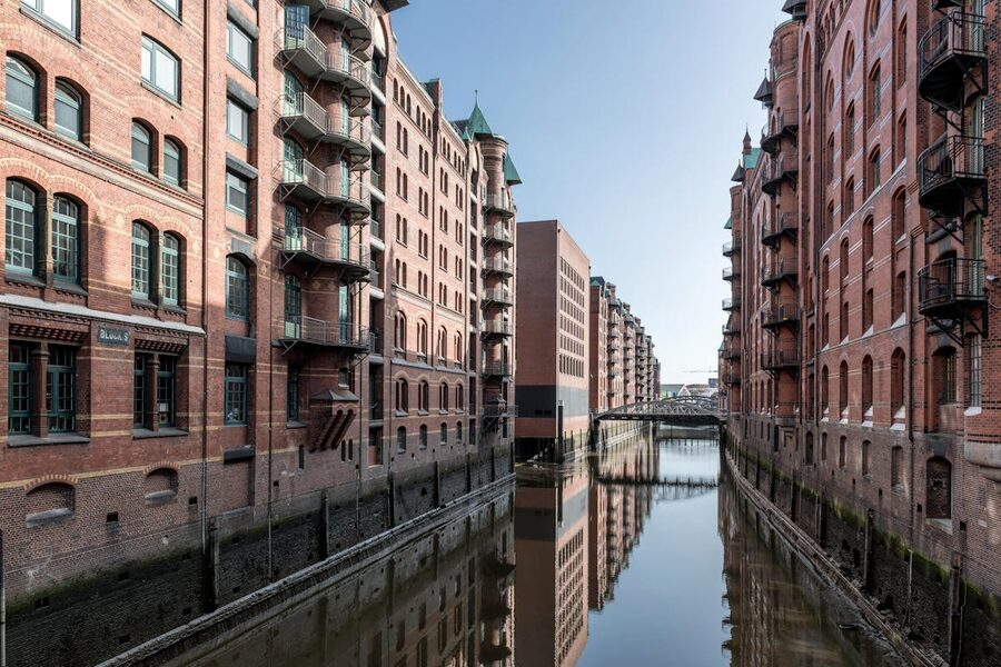 Hamburg canal district