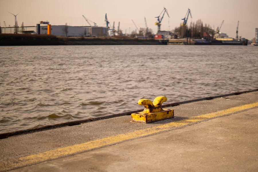 Bridge in Hamburg Speicherstadt