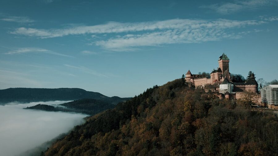 Haut-Koenigsbourg Castle in Alsace