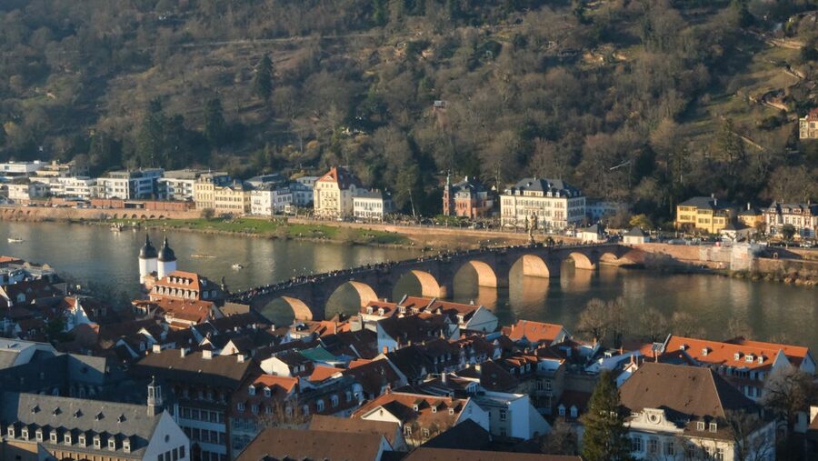 Heidelberg student quarter and bar area