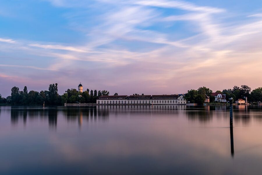 Twilight over Lake Constance Konstanz