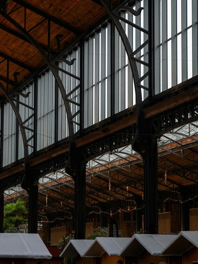 Les Halles food market in Lyon