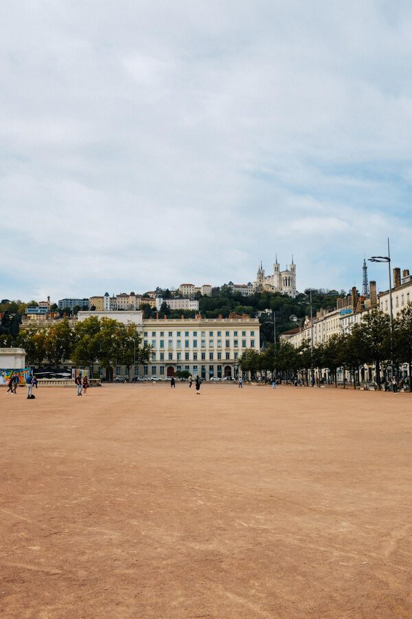 Place Bellecour square in Lyon