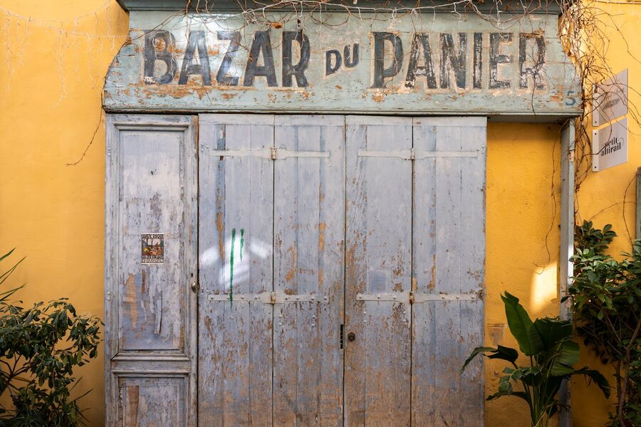 Le Panier old quarter street art in Marseille