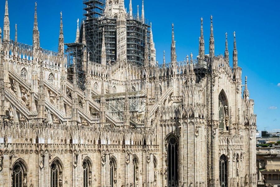 Milan Duomo Cathedral Gothic architecture
