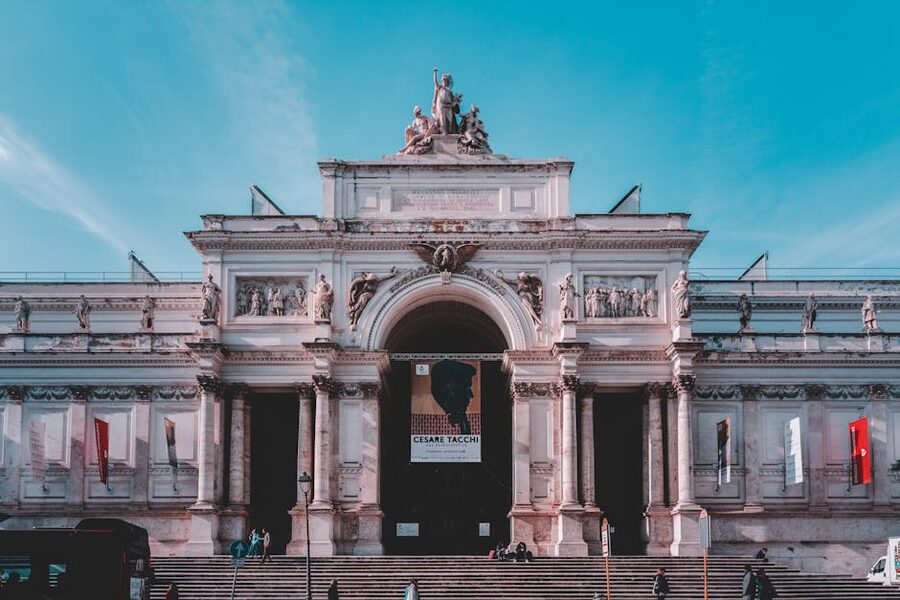 National Roman Museum baroque facade