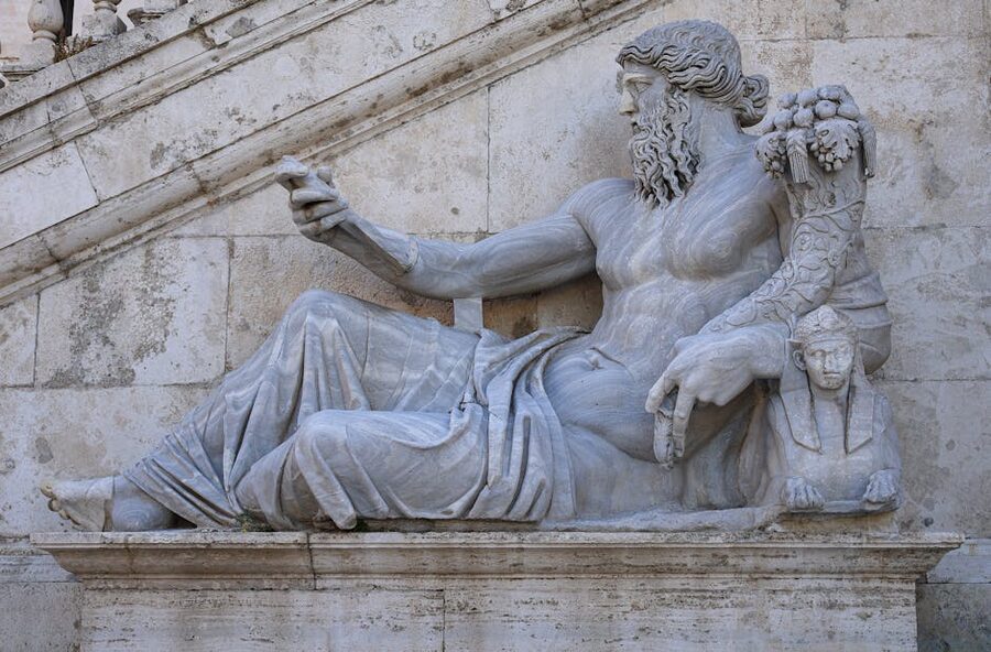 Nile River God statue Campidoglio Rome