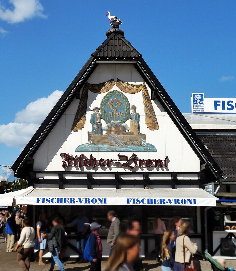 Oktoberfest 2022 Fischer-Vroni tent in Munich