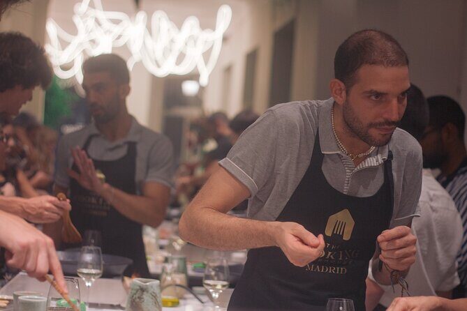 Paella Cooking Class in Madrid with Bottomless Wine Pairing - What you cook: Paella from scratch, guided step-by-step