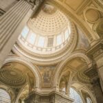 pantheon columns dome detail paris