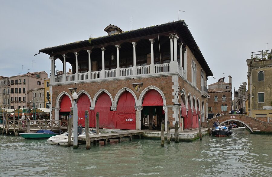 Pescaria Rialto fish market Venice