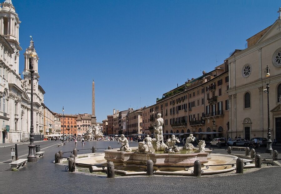 Piazza Navona Rome square classic view