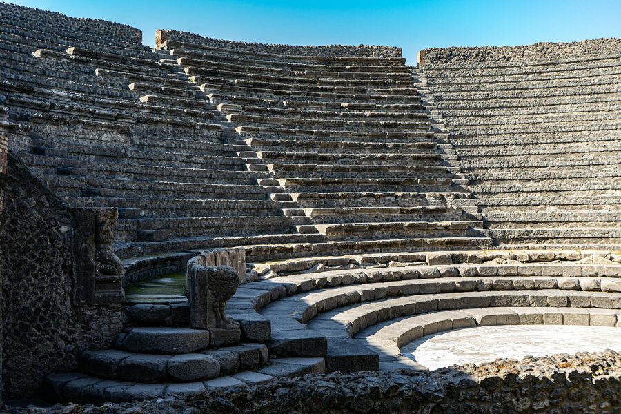 Pompeii ancient amphitheatre