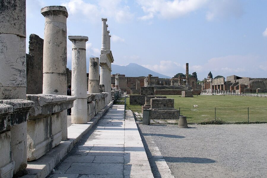 Pompeii Forum ruins