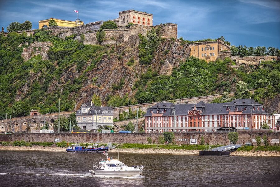 Rhine Valley Germany castles