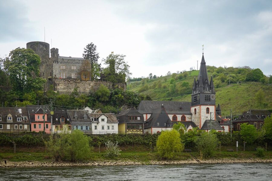 Rhine Valley wine village