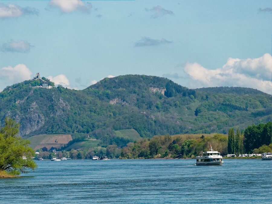 Rhine river Germany scenery
