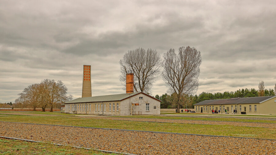 Sachsenhausen concentration camp barracks