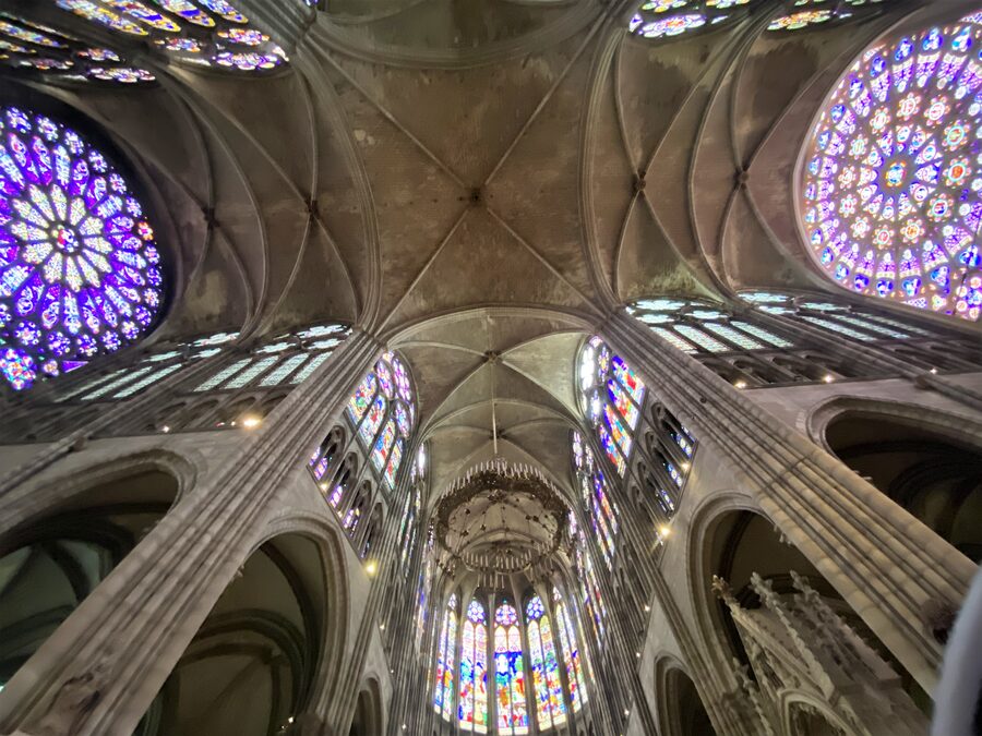 Saint-Denis interior choir view