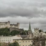 Salzburg Austria old town fortress Mozart
