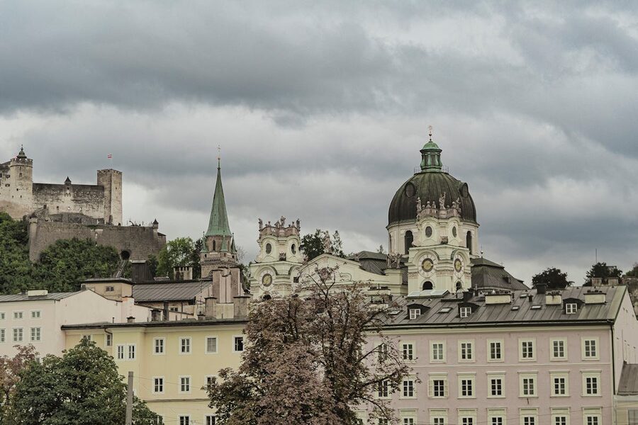 Salzburg street scene