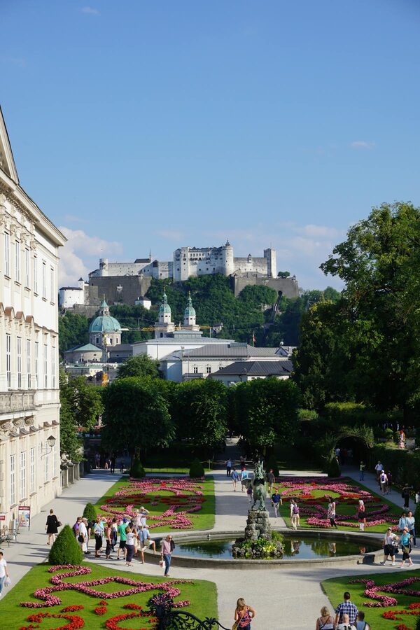 Salzburg old town detail