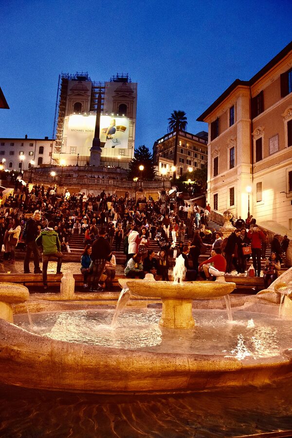 Spanish Steps Rome monument view