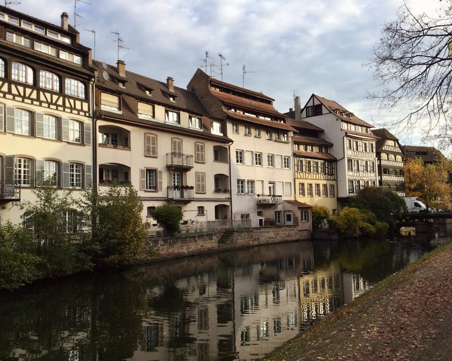 Strasbourg Grande Ile from the river