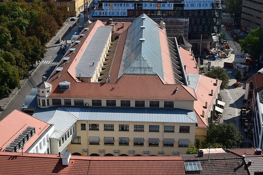 Stuttgart Markthalle market hall exterior
