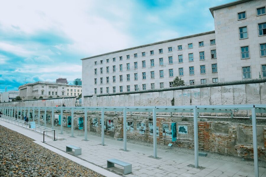 Memorial landscape in Berlin