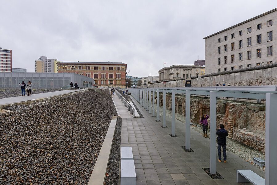 Topography of Terror outdoor exhibition Berlin