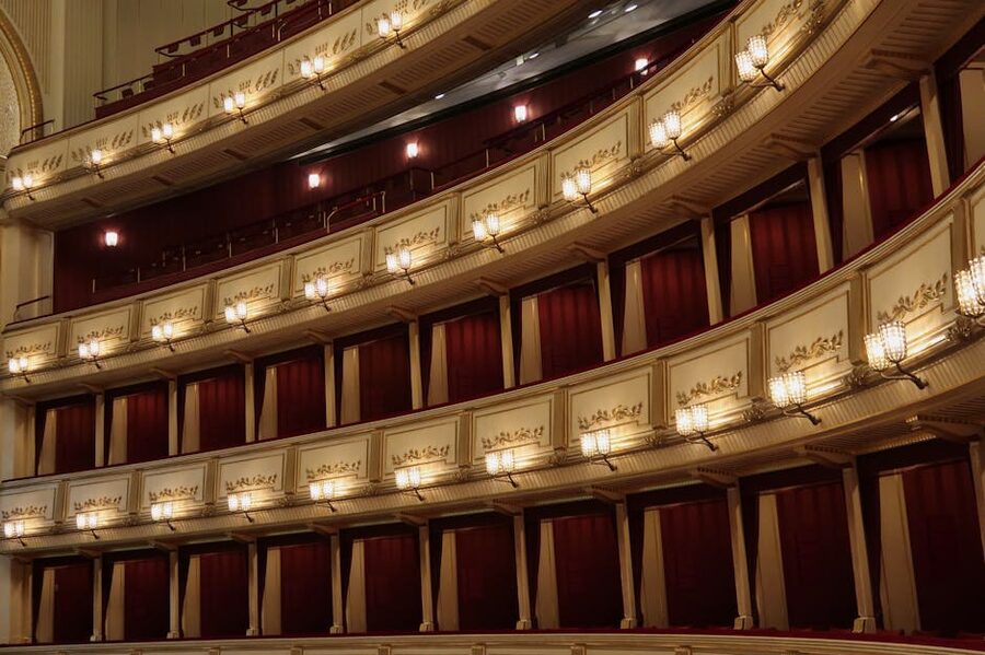Vienna State Opera ornate interior